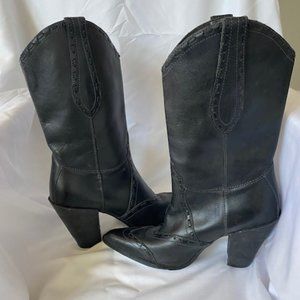 Harley Davidson Women's size 9 black boots